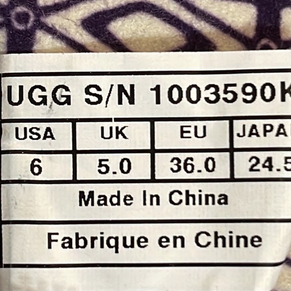 UGG shiny Leather twin Zip Boots SIZE 6 - Picture 8 of 12